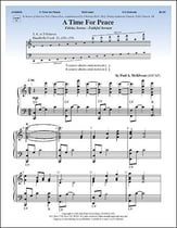 A Time for Peace Handbell sheet music cover